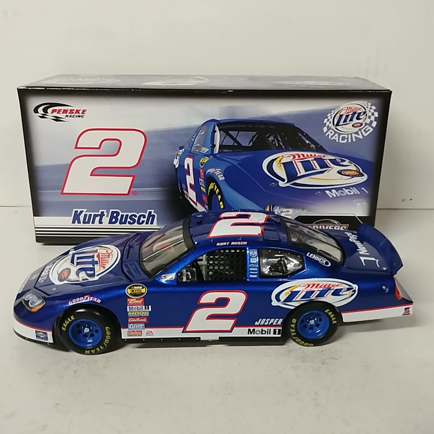 2007 Kurt Busch 1/24th Miller Lite Dodge Charger