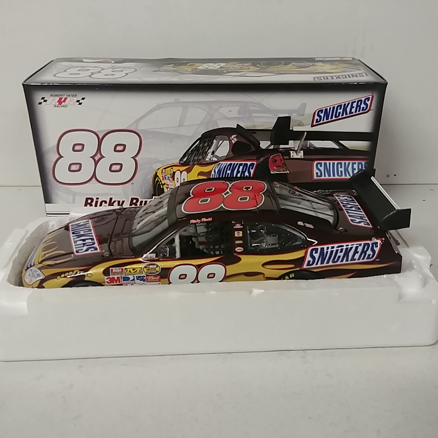 2007 Ricky Rudd 1/24th Snickers "Car of Tomorrow" Ford Fusion