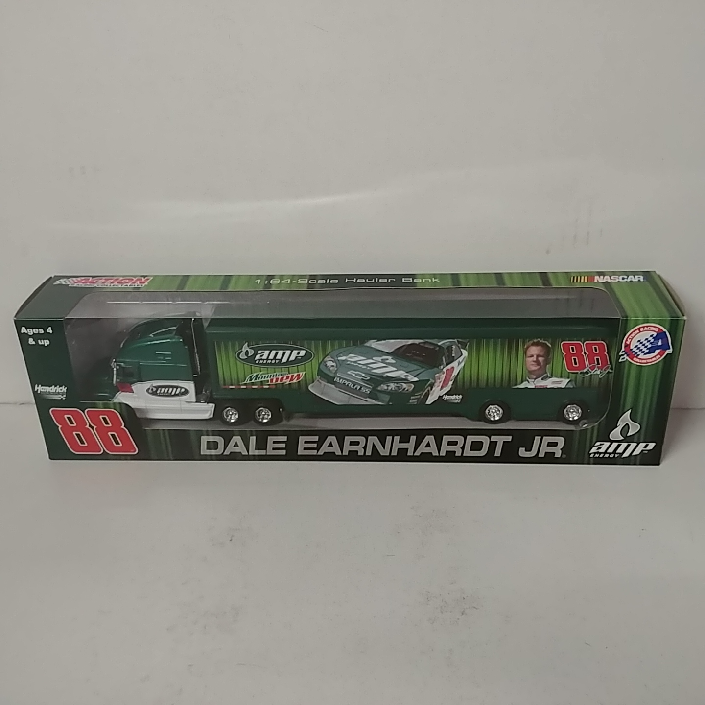 2008 Dale Earnhardt Jr 1/64th AMP Hauler Bank