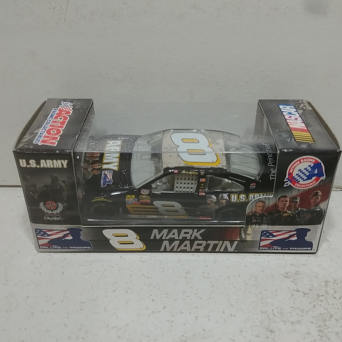2008 Matk Martin 1/64th Army "Salute the Troops" Pitstop Series car