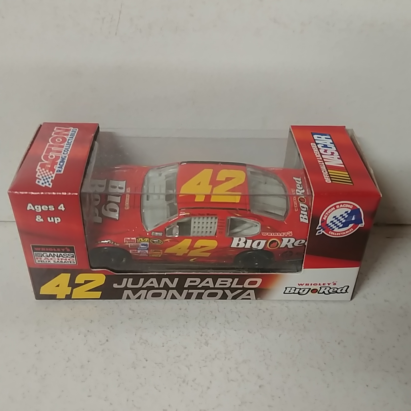 2008 Juan Montoya 1/64th Big Red Pitstop Series car