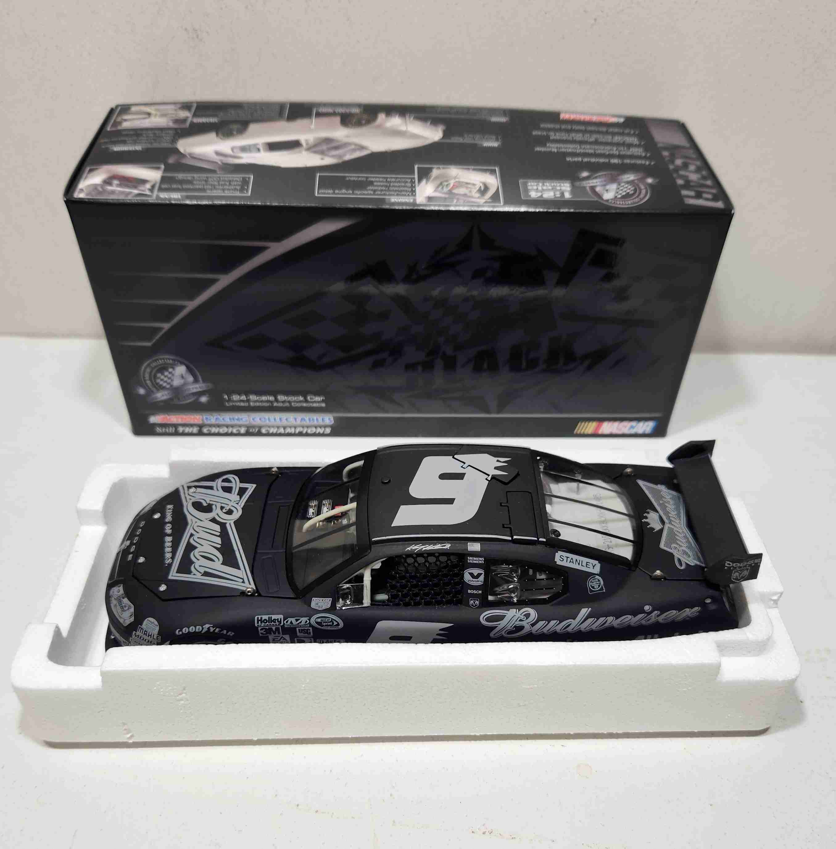 2008 Kasey Kahne 1/24th Budweiser "Black Series" Dodge Charger