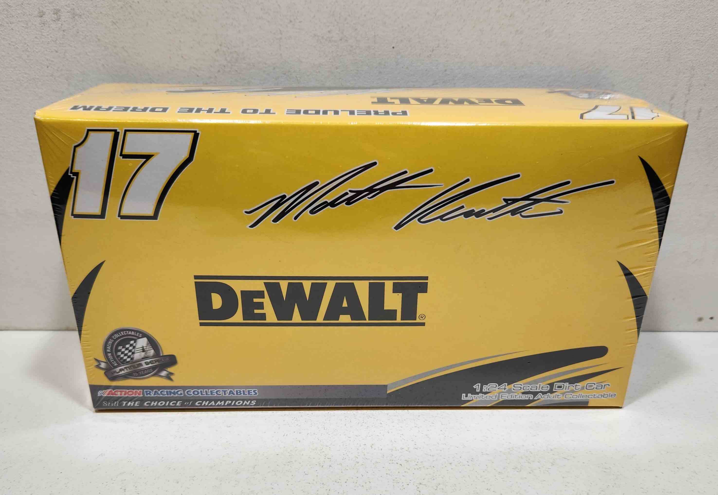 2008 Matt Kenseth 1/24th Dewalt Late Model Dirt car