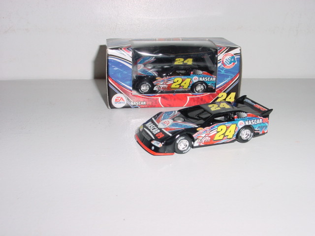 2008 Jeff Gordon 1/64th EA Sports "NASCAR 09" Late Model Dirt car