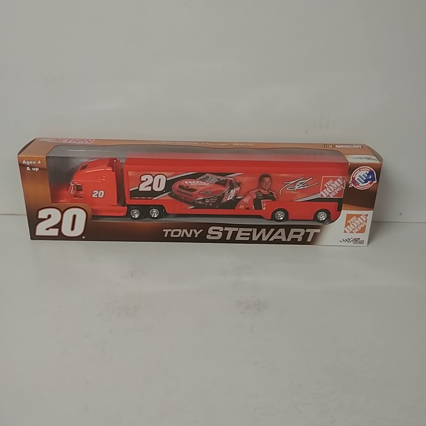 2008 Tony Stewart 1/64th Home Depot Hauler Bank