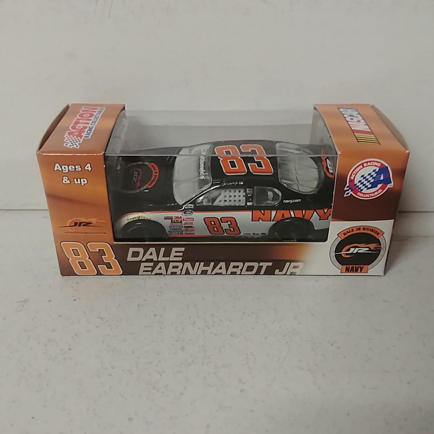 2008 Dale Earnhardt Jr 1/64 Navy "Nationwide Series" Pitstop Series car