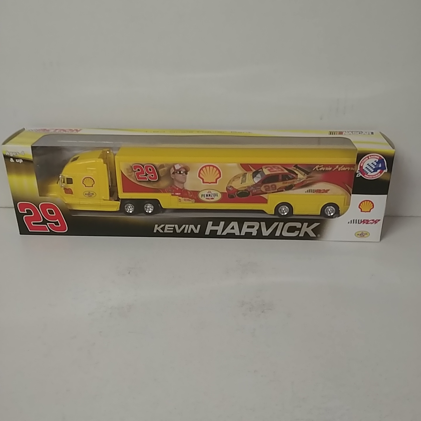 2008 Kevin Harvick 1/64th Shell Hauler Bank