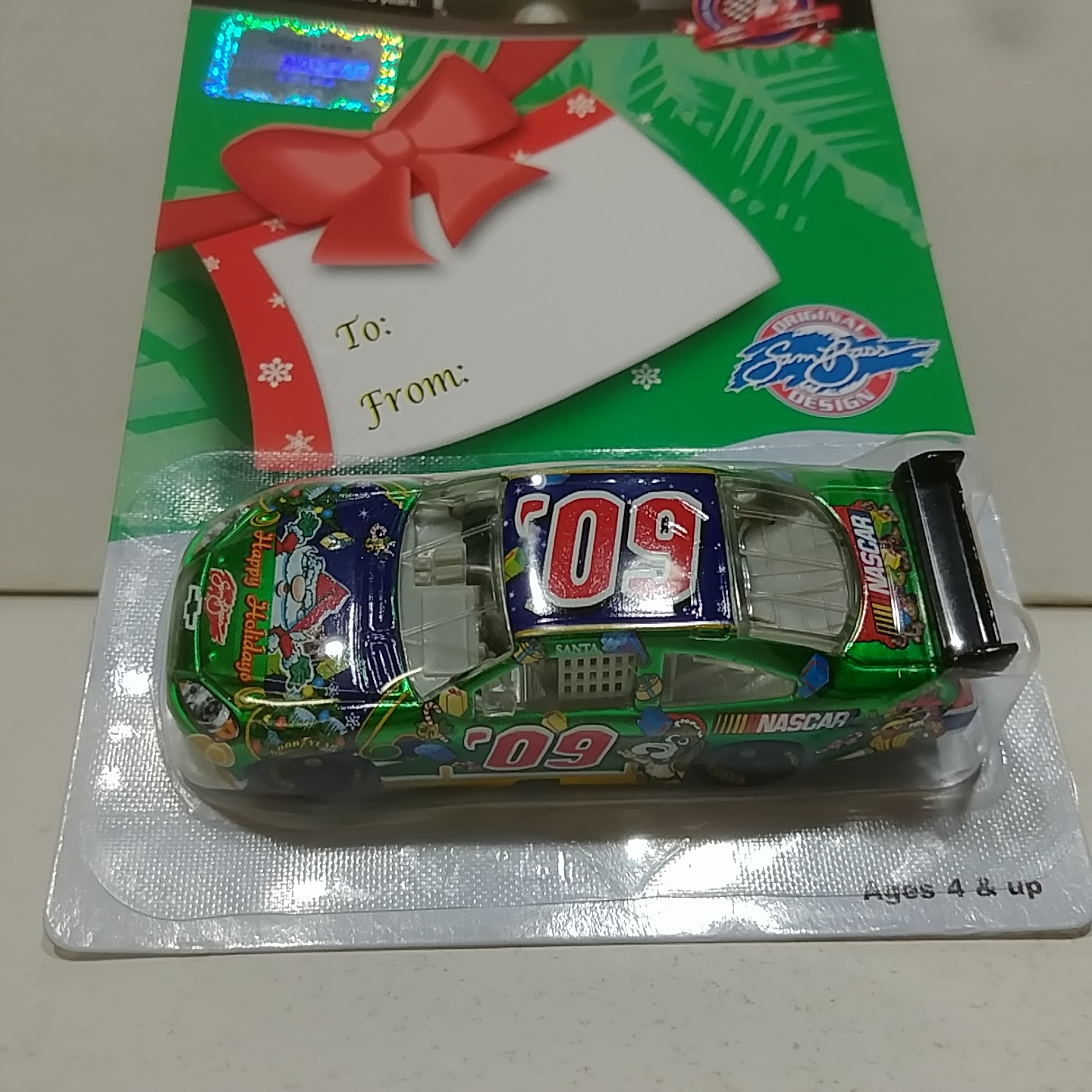 2009 Sam Bass 1/64th Sam Bass Holiday Pitstop Series car