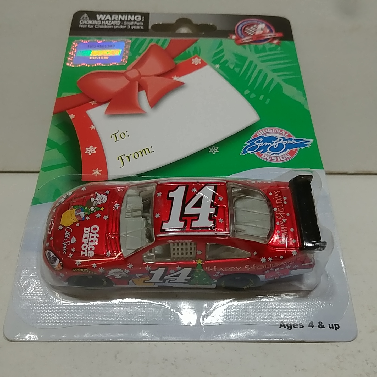 2009 Tony Stewart 1/64th Sam Bass Holiday Pitstop Series car