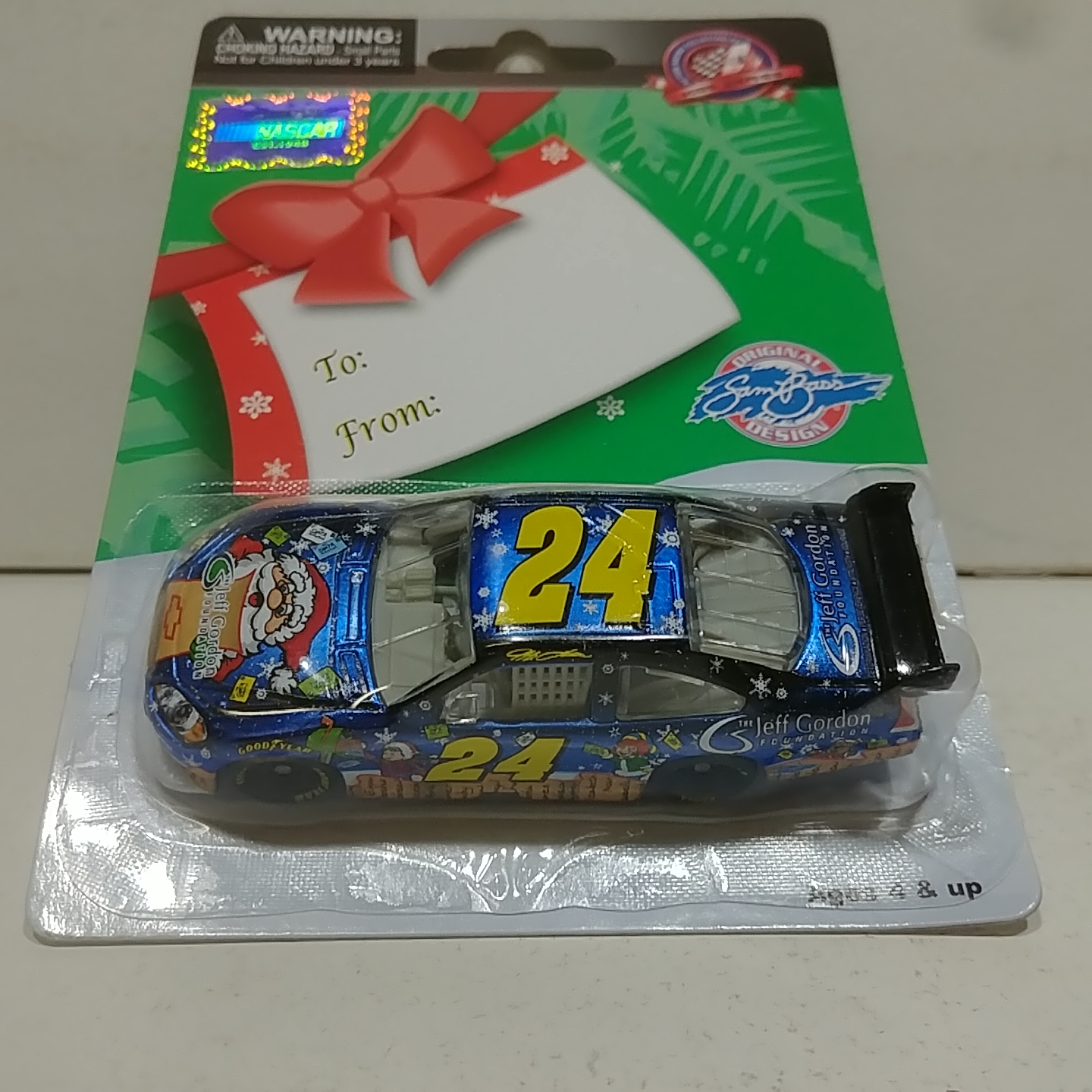 2009 Jeff Gordon 1/64th Sam Bass "Holiday" Pitstop Series car