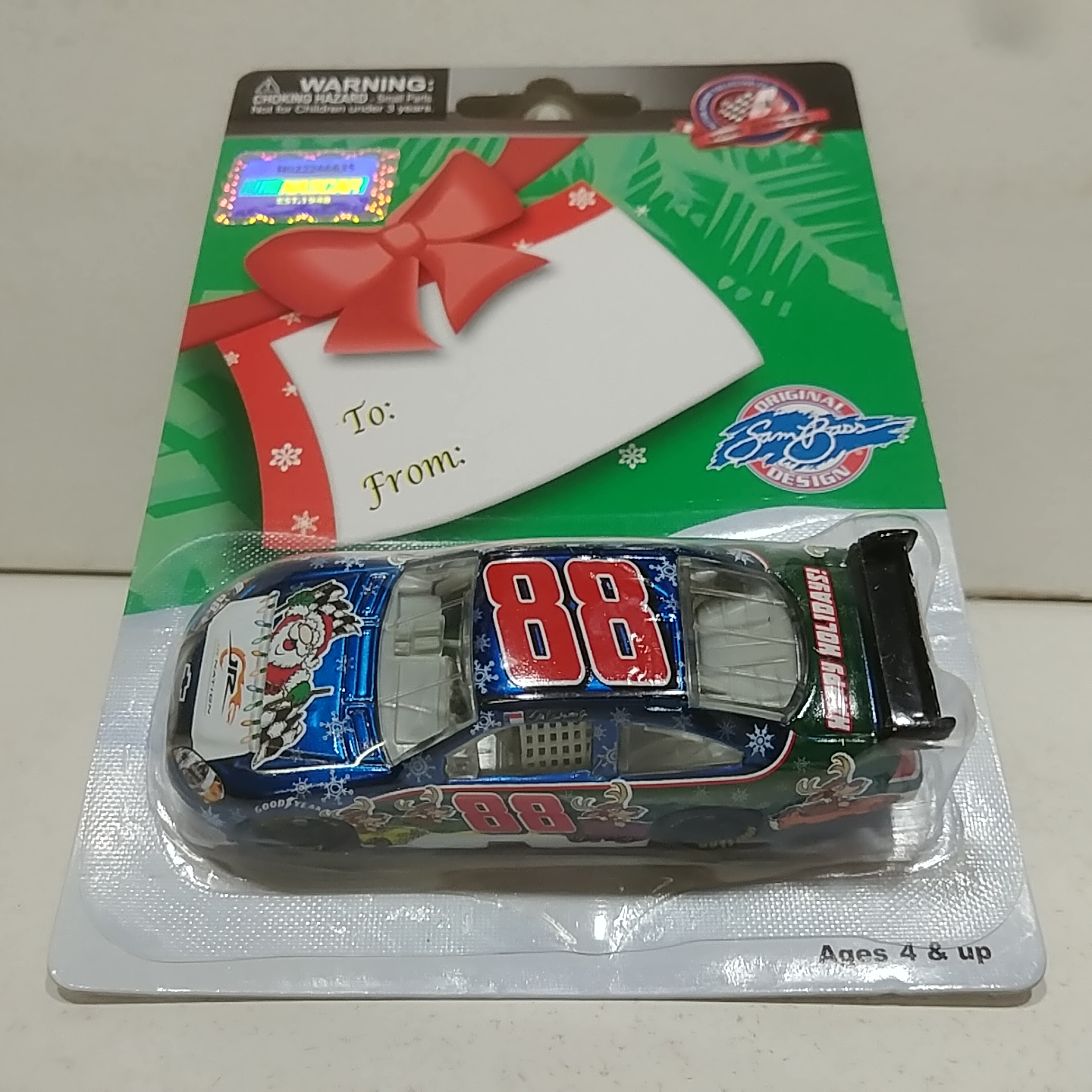 2009 Dale Earnhardt Jr 1/64th Sam Bass "Holiday" Pitstop Series car