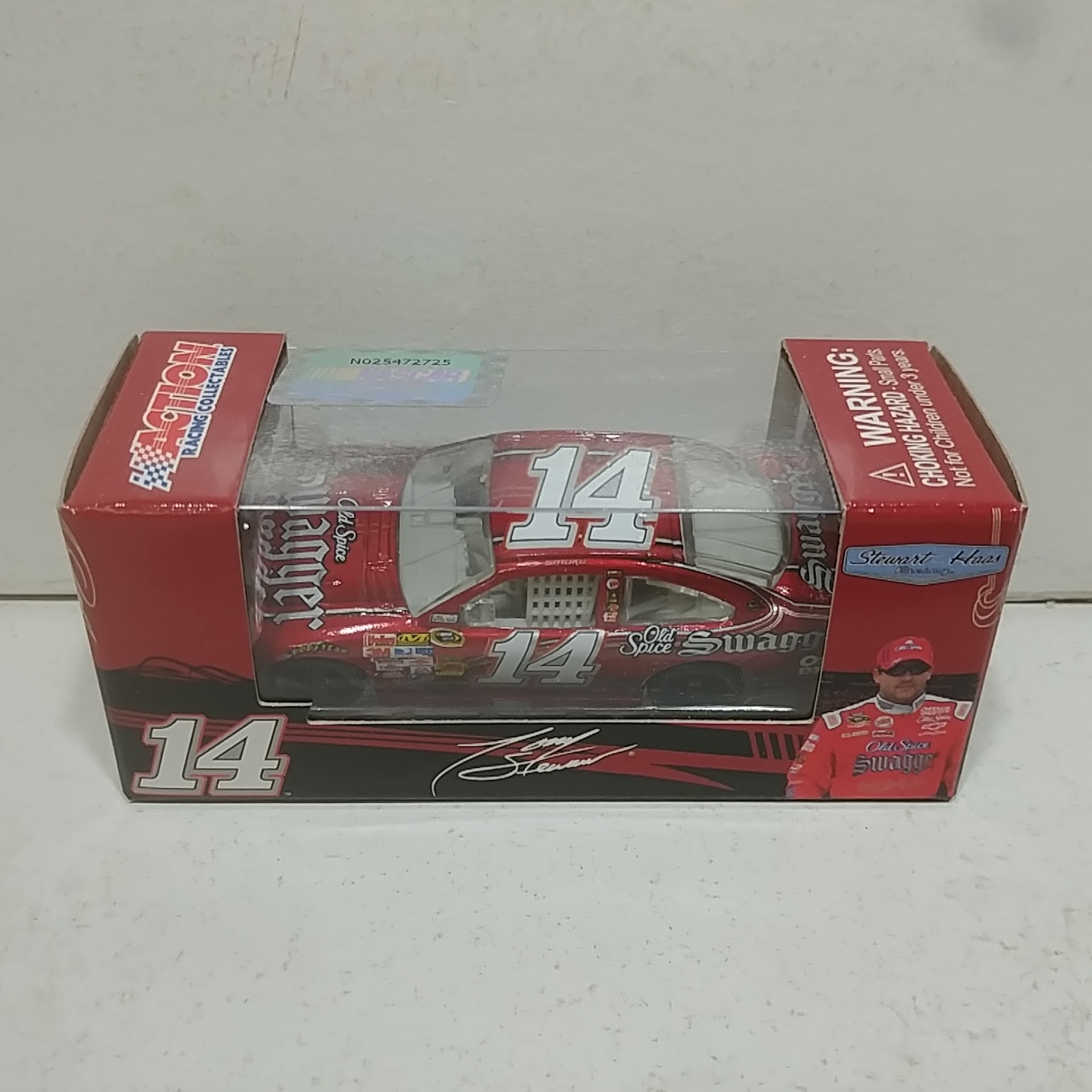 2009 Tony Stewart 1/64th Old Spice "Swagger" Pitstop Series car