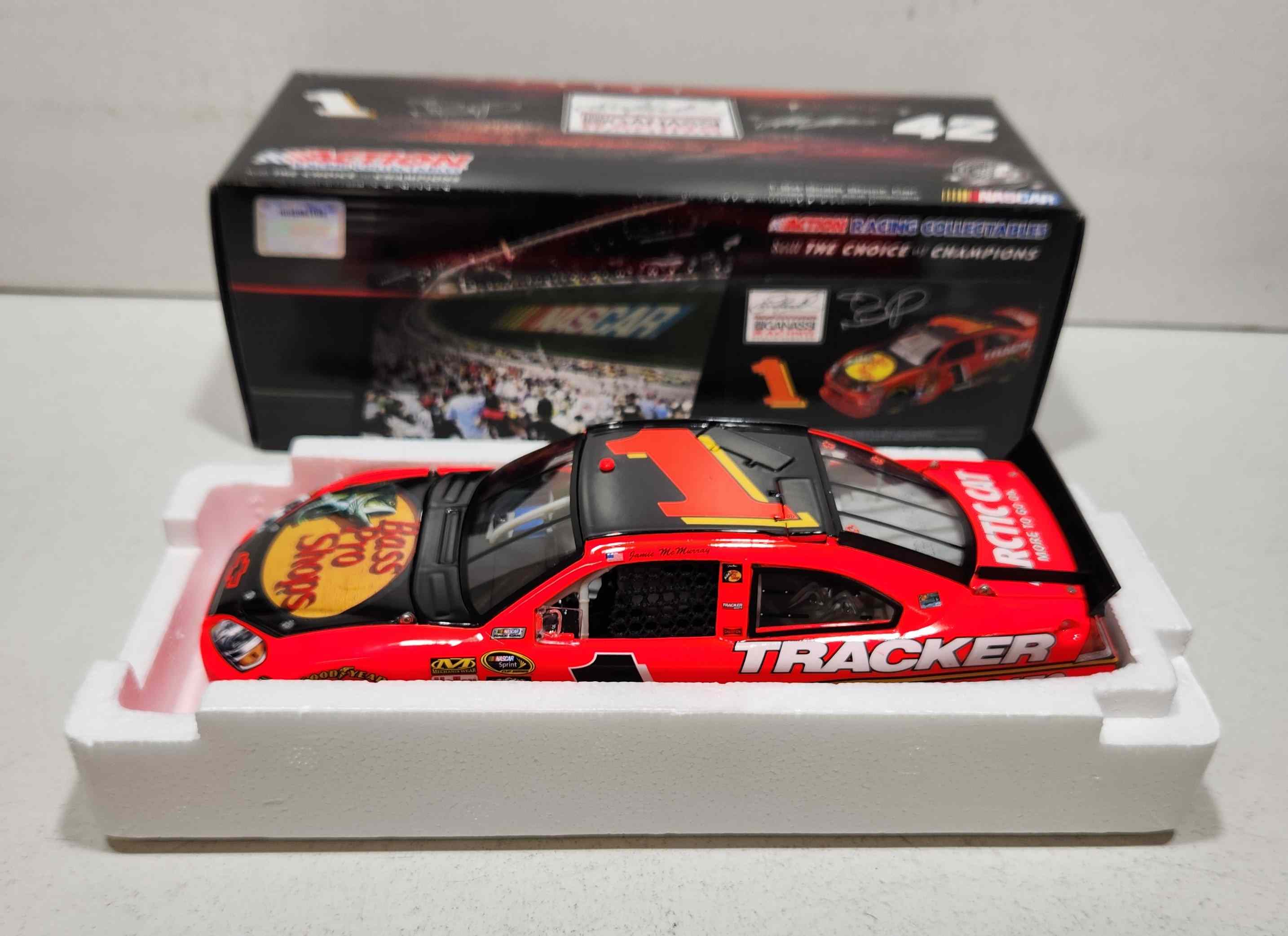 2010 Jamie McMurray 1/24th Bass Pro Shops car