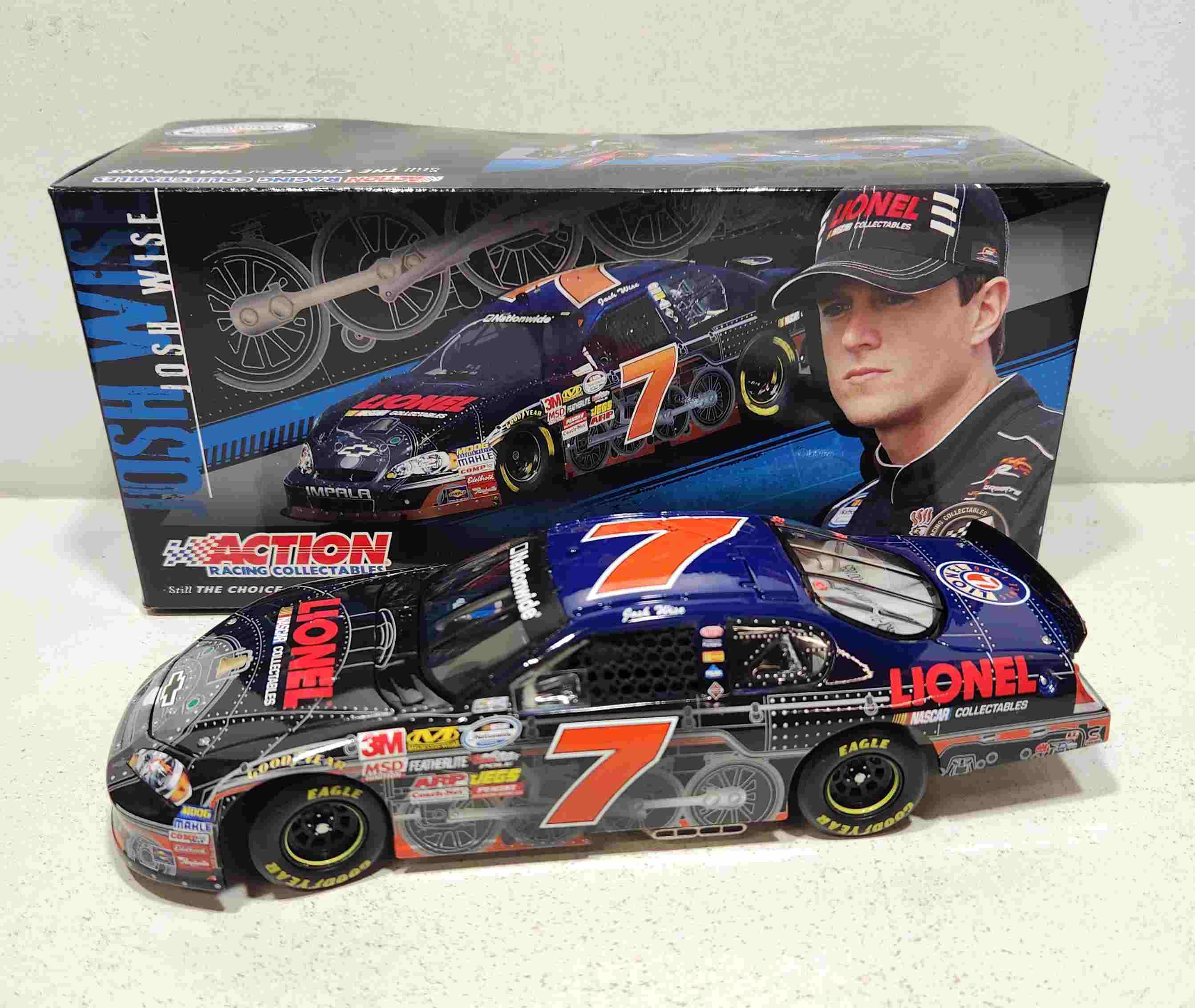 2010 Josh Wise 1/24th Lionel "Nationwide Series" car