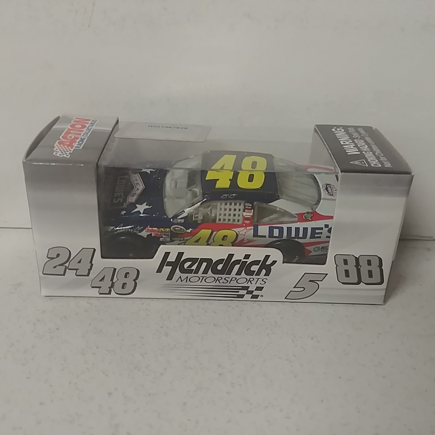 2010 Jimmie Johnson 1/64th Lowe's "Honor Our Soldiers" Pitstop Series Impala