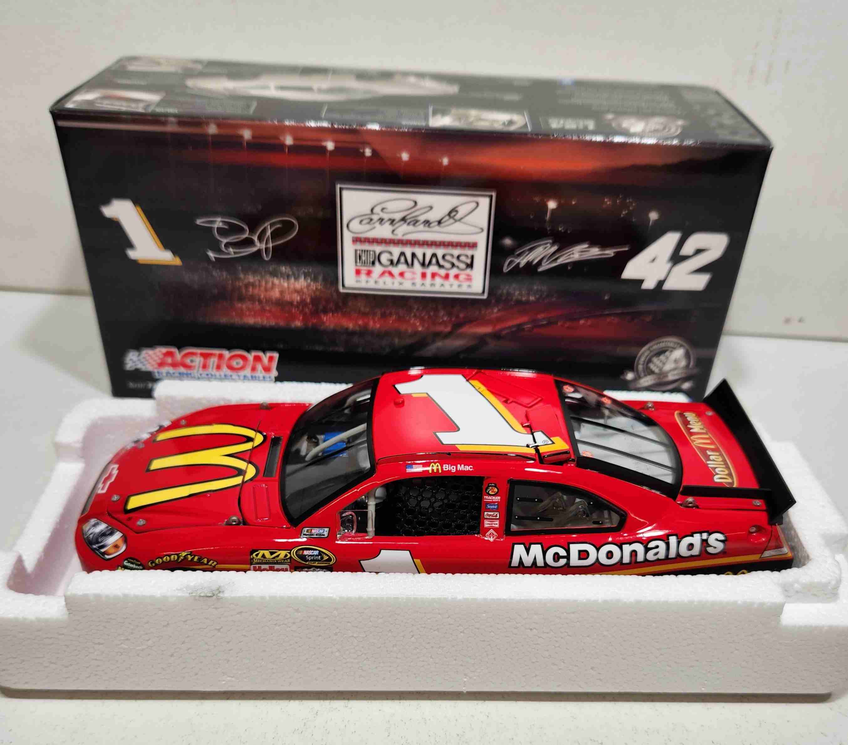 2010 Jamie McMurray 1/24th McDonald's Impala