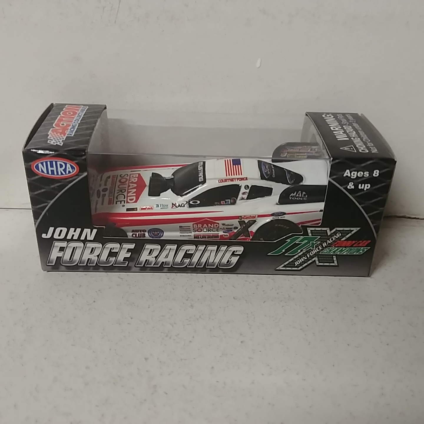 2011 Courtney Force 1/64th Brand Source Mustang funny car