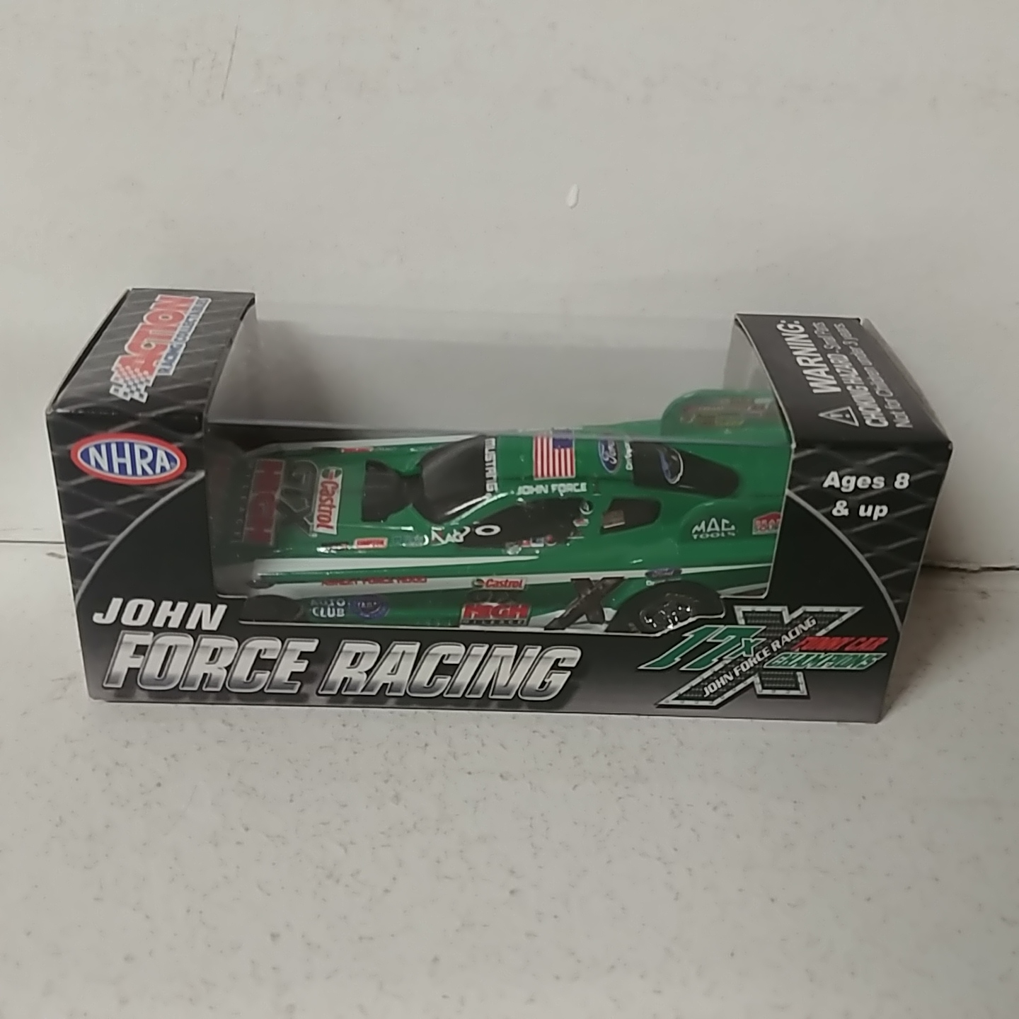 2011 John Force 1/64th Castrol Mustang funny car
