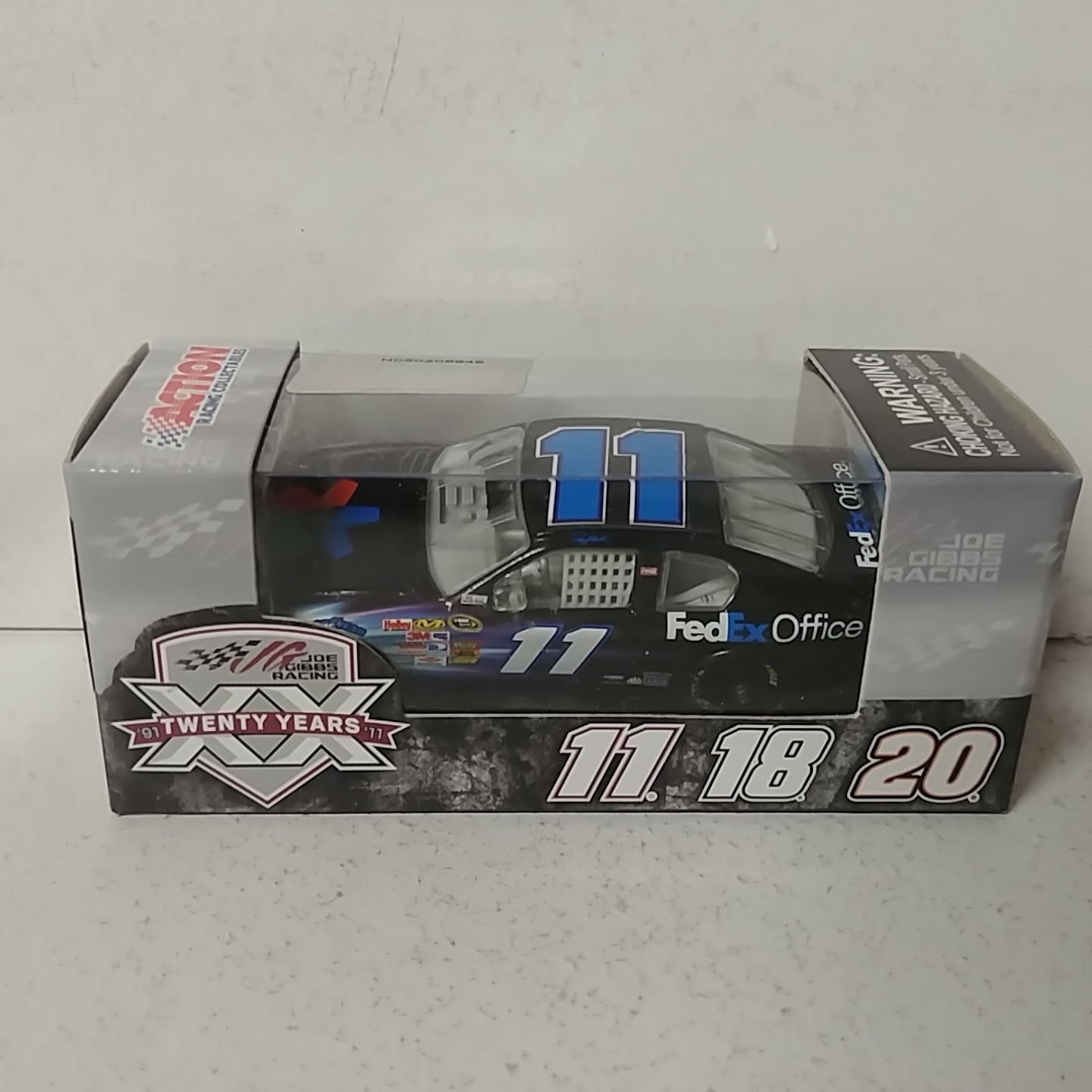 2011 Denny Hamlin 1/64th Fed Ex Office Pitstop Series Camry