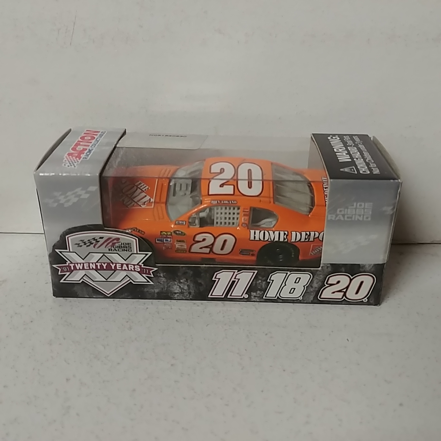 2011 Joey Logano 1/64th Home Depot Pitstop Series Camry