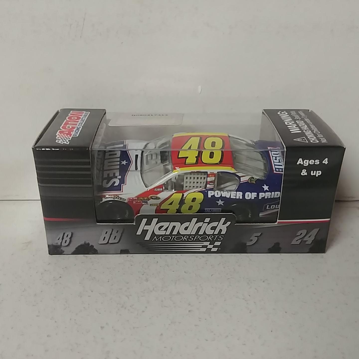 2011 Jimmie Johnson 1/64th Lowes "Power Of Pride" Pitstop Series Impala