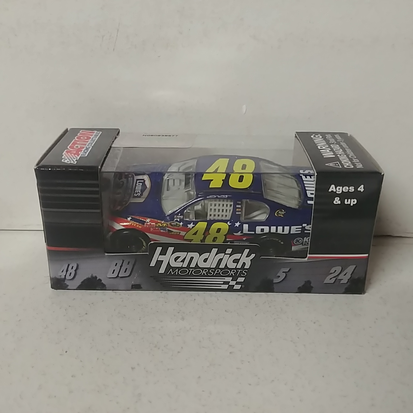 2011 Jimmie Johnson 1/64th Lowes "Summer Salute" Pitstop Series Impala