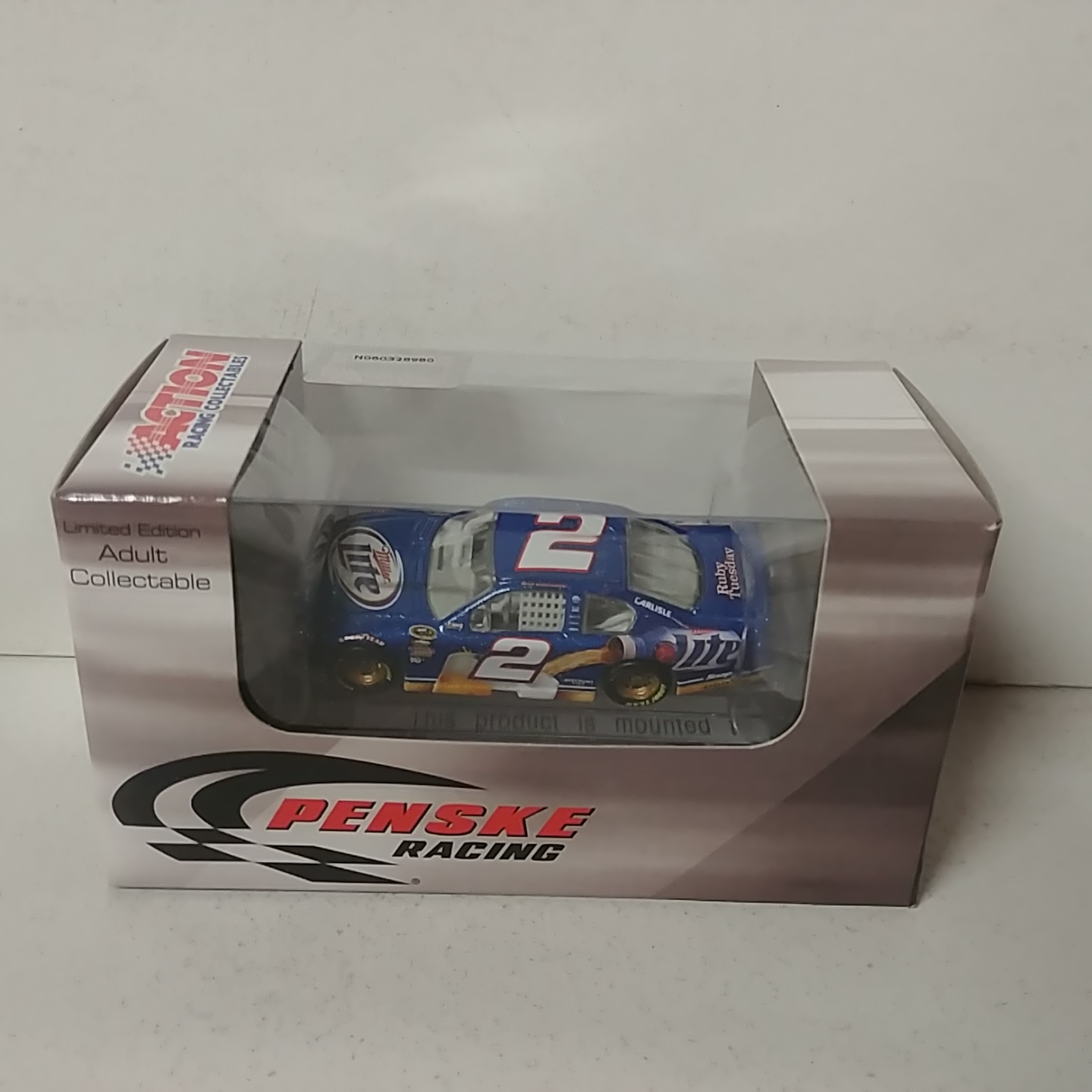 2011 Brad Keselowski 1/64th Miller Lite Pitstop Series Charger