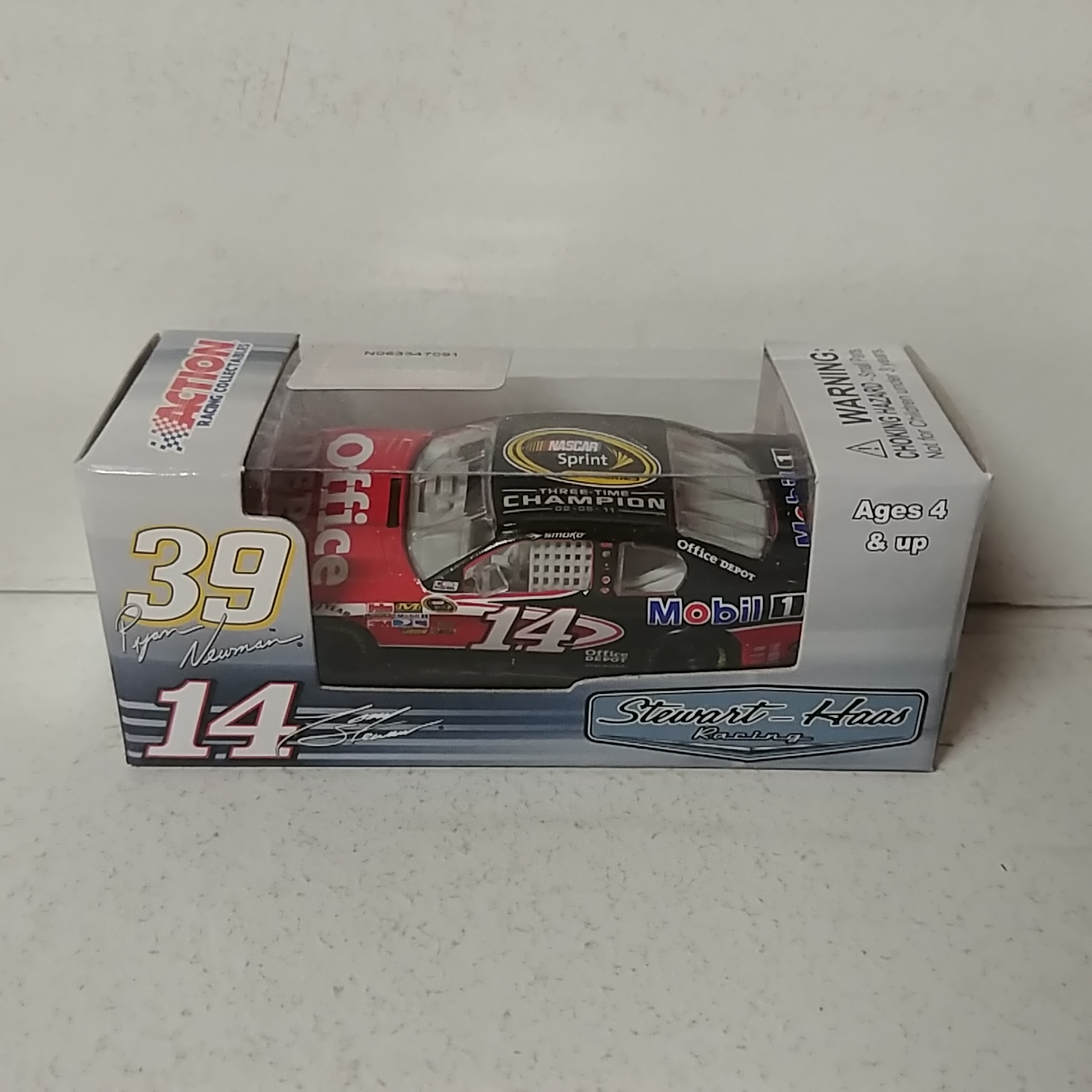 2011 Tony Stewart 1/64th Office Depot "Sprint Cup Champion" Pitstop Series Impala