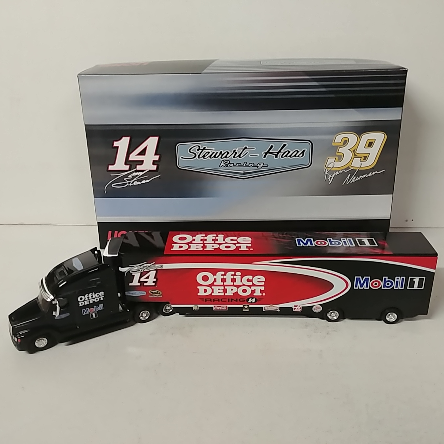 2011 Tony Stewart 1/64th Office Depot/Mobil 1 Hauler