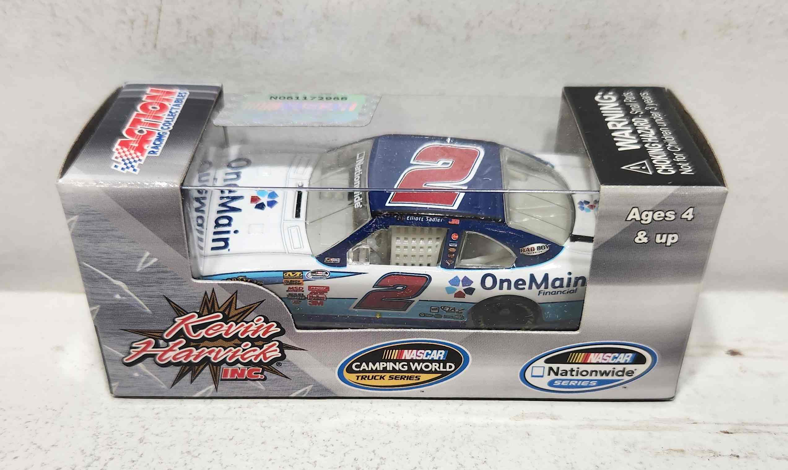 2011 Elliott Sadler 1/64th One Main Financial "Nationwide Series" car