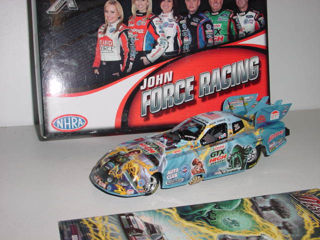 2012 John Force 1/24th Castrol GTX "Comic Book" funny car