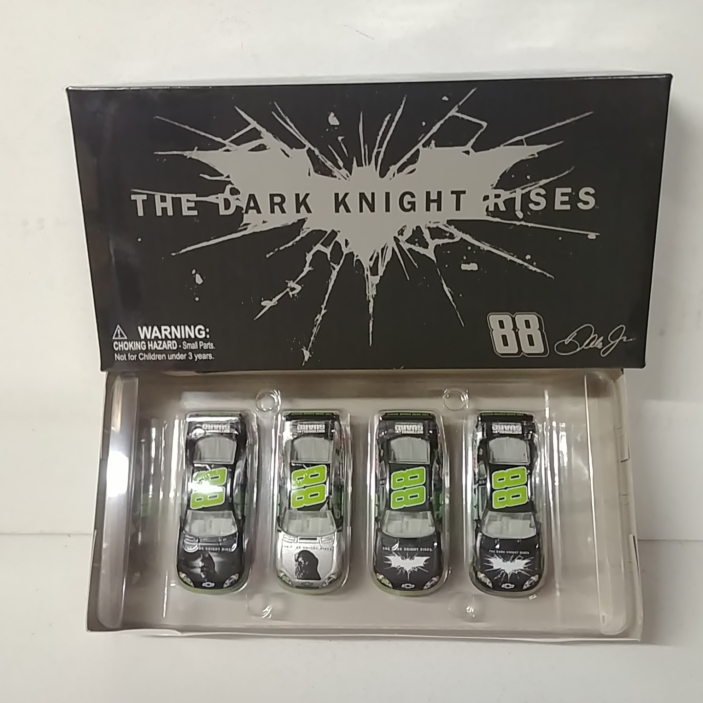 2012 Dale Earnhardt Jr 1/64th Diet Mountain Dew "Dark Knight Rises" 4 car set