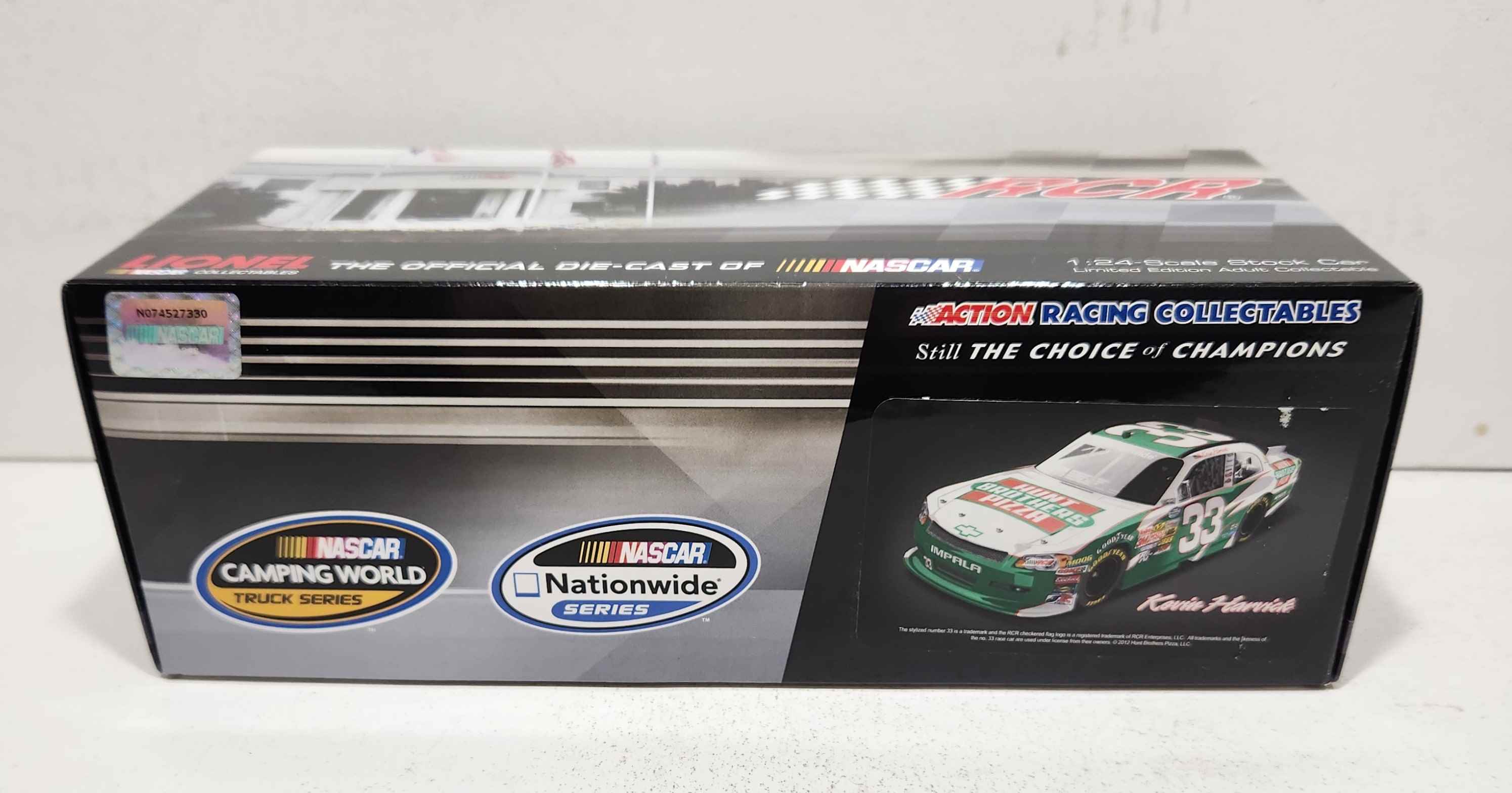 2012 Kevin Harvick 1/24th Hunt Brothers Pizza "Nationwide Series" Impala