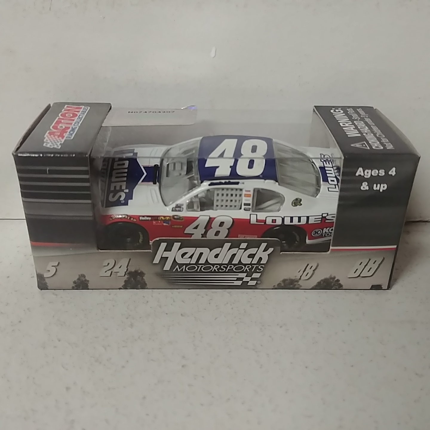2012 Jimmie Johnson 1/64th Lowe's "Nascar Unites"  Pitstop Series Impala
