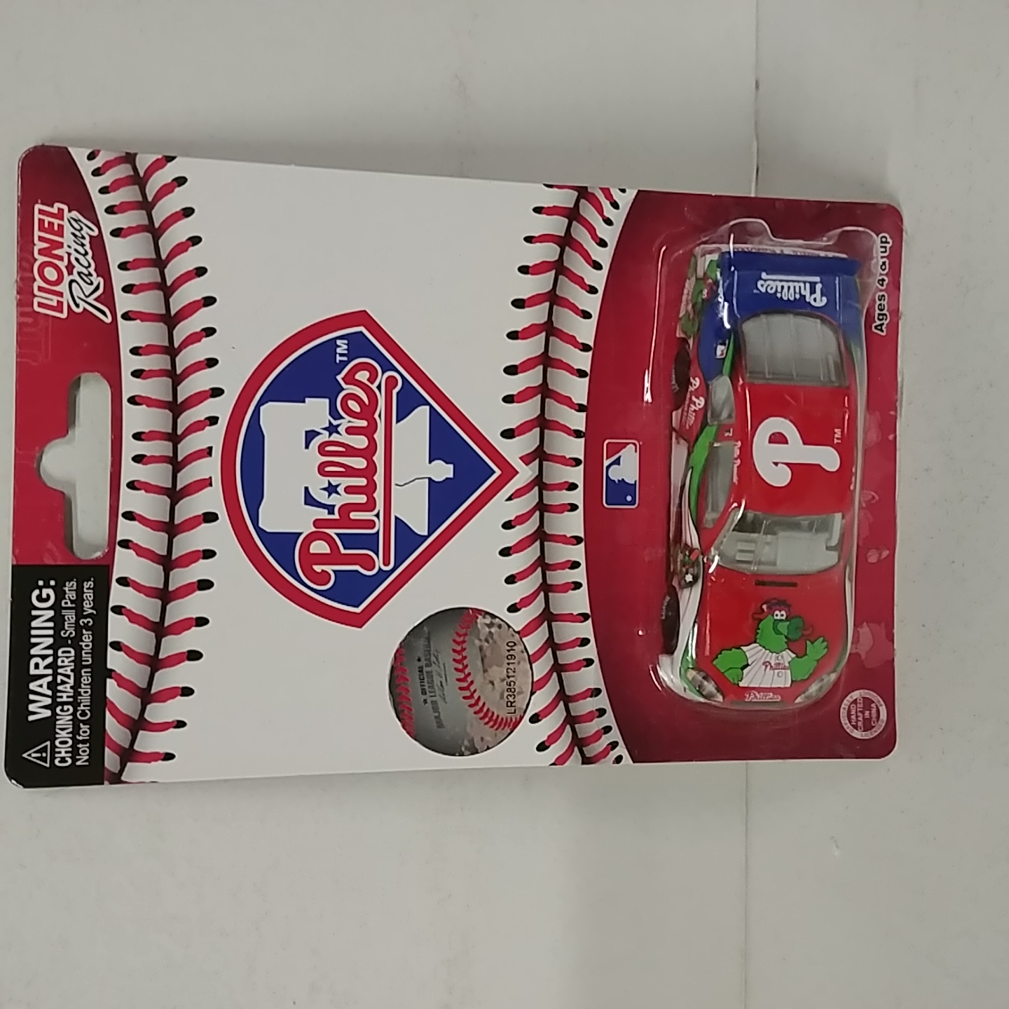 2012 Philadelphia "Phillie Phanatic" 1/64th Blister Pack car