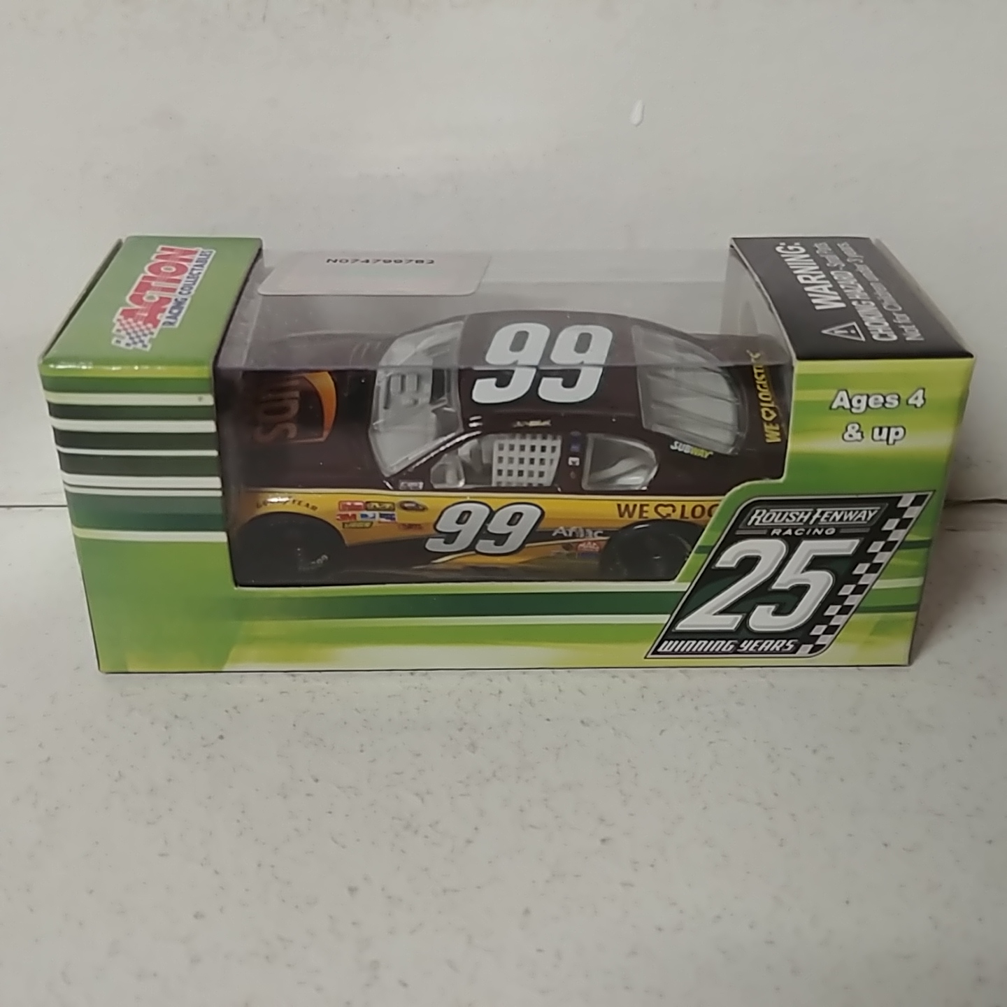 2012 Carl Edwards 1/64th UPS "We Love Logistics" Pitstop Series Fusion