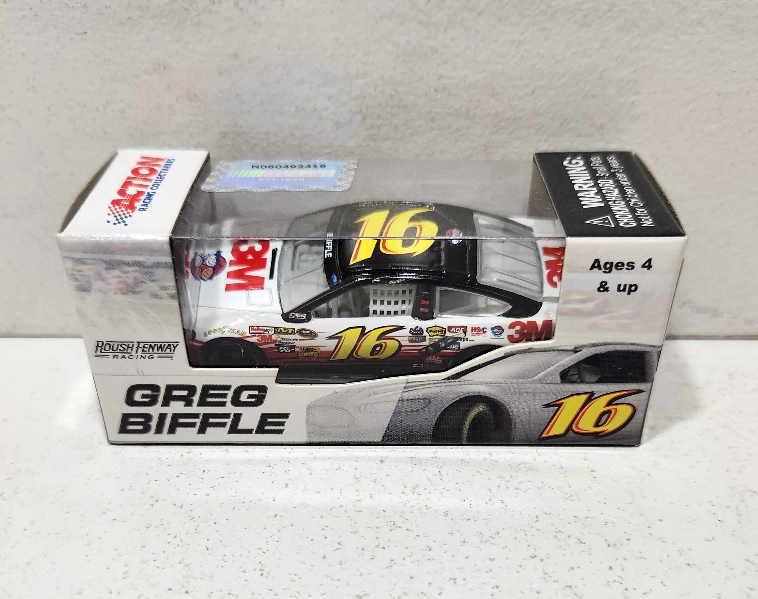 2013 Greg Biffle 1/64th 3M "Give Kids a Smile" Pitstop Series Fusion