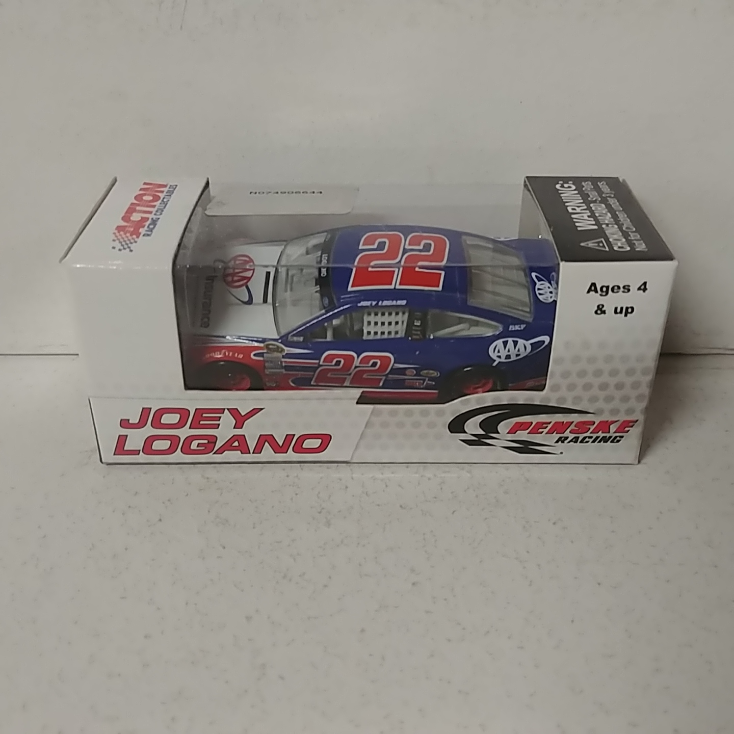 2013 Joey Logano 1/64th AAA Insurance Pitstop Series Fusion