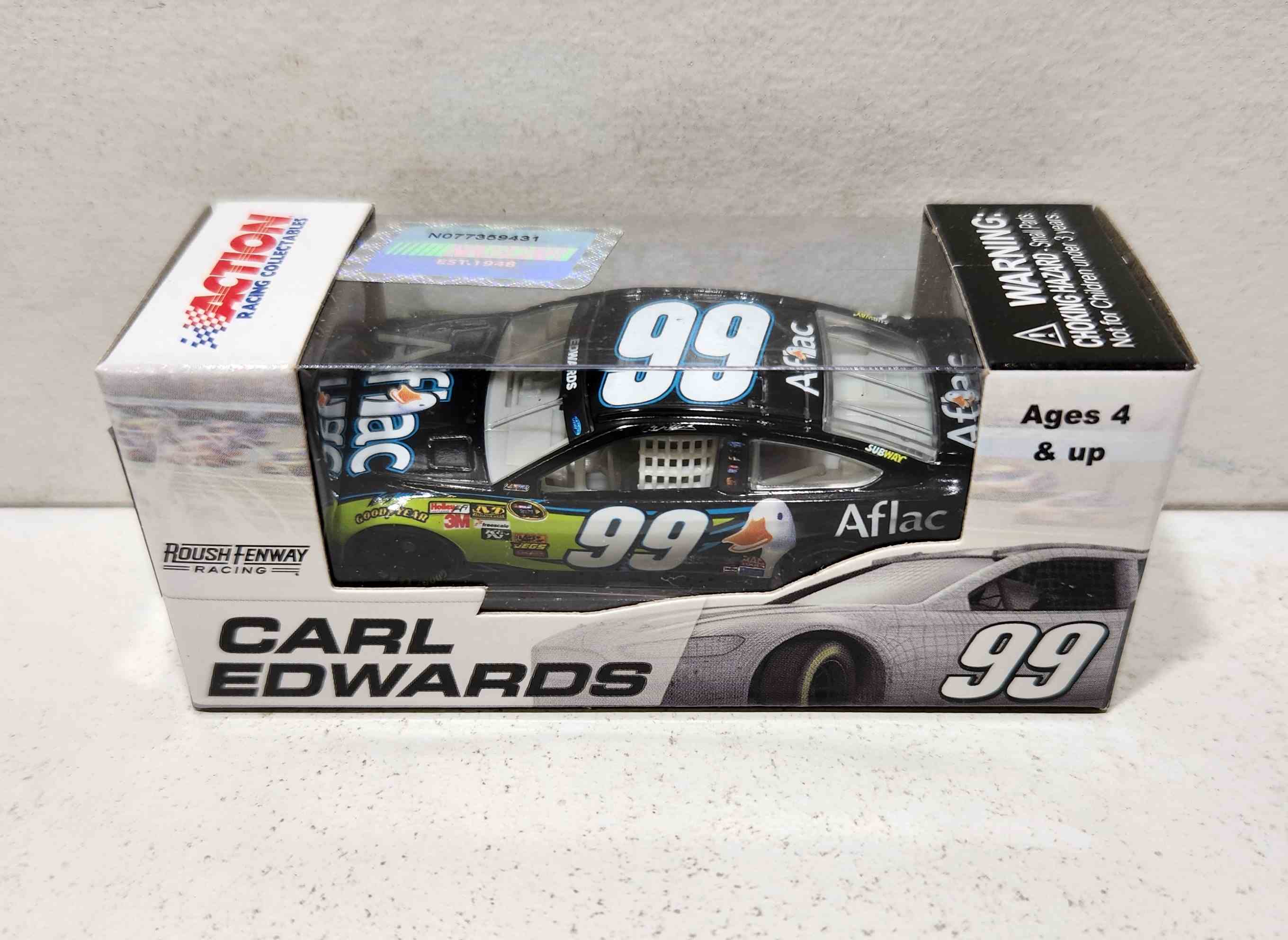 2013 Carl Edwards 1/64th Aflac Pitstop Series Fusion