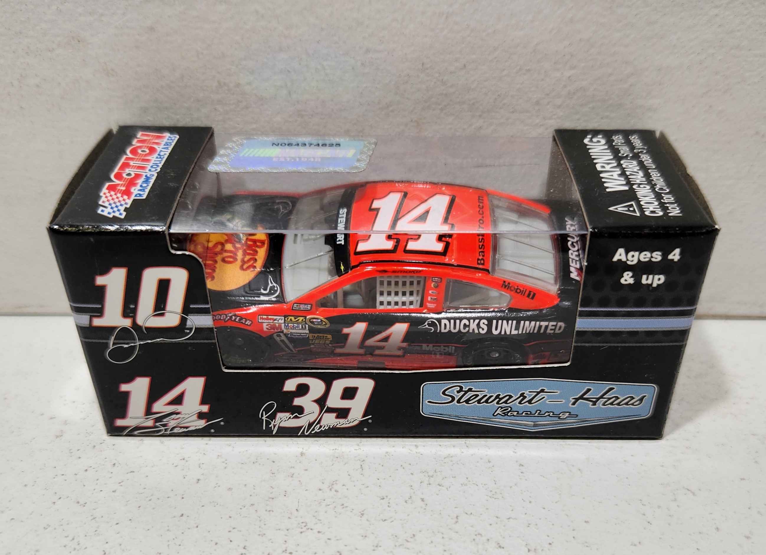 2013 Tony Stewart 1/64th Bass Pro Shops "Ducks Unlimited" Pitstop Series Chevrolet SS