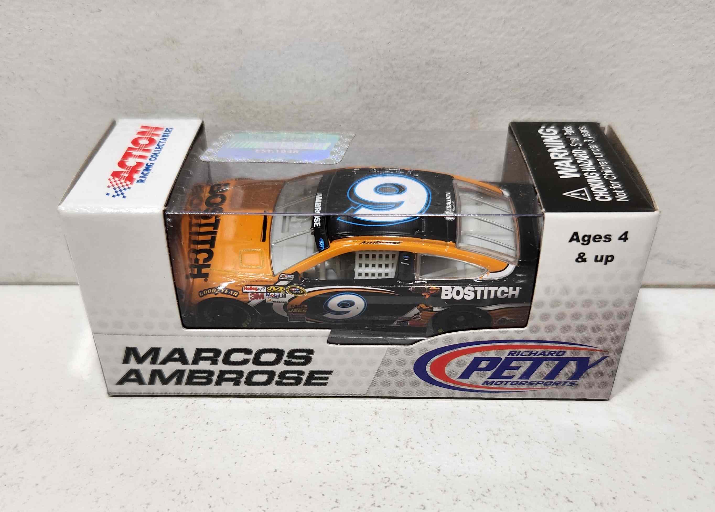 2013 Marcos Ambrose 1/64th Bostitch Pitstop Series Fusion