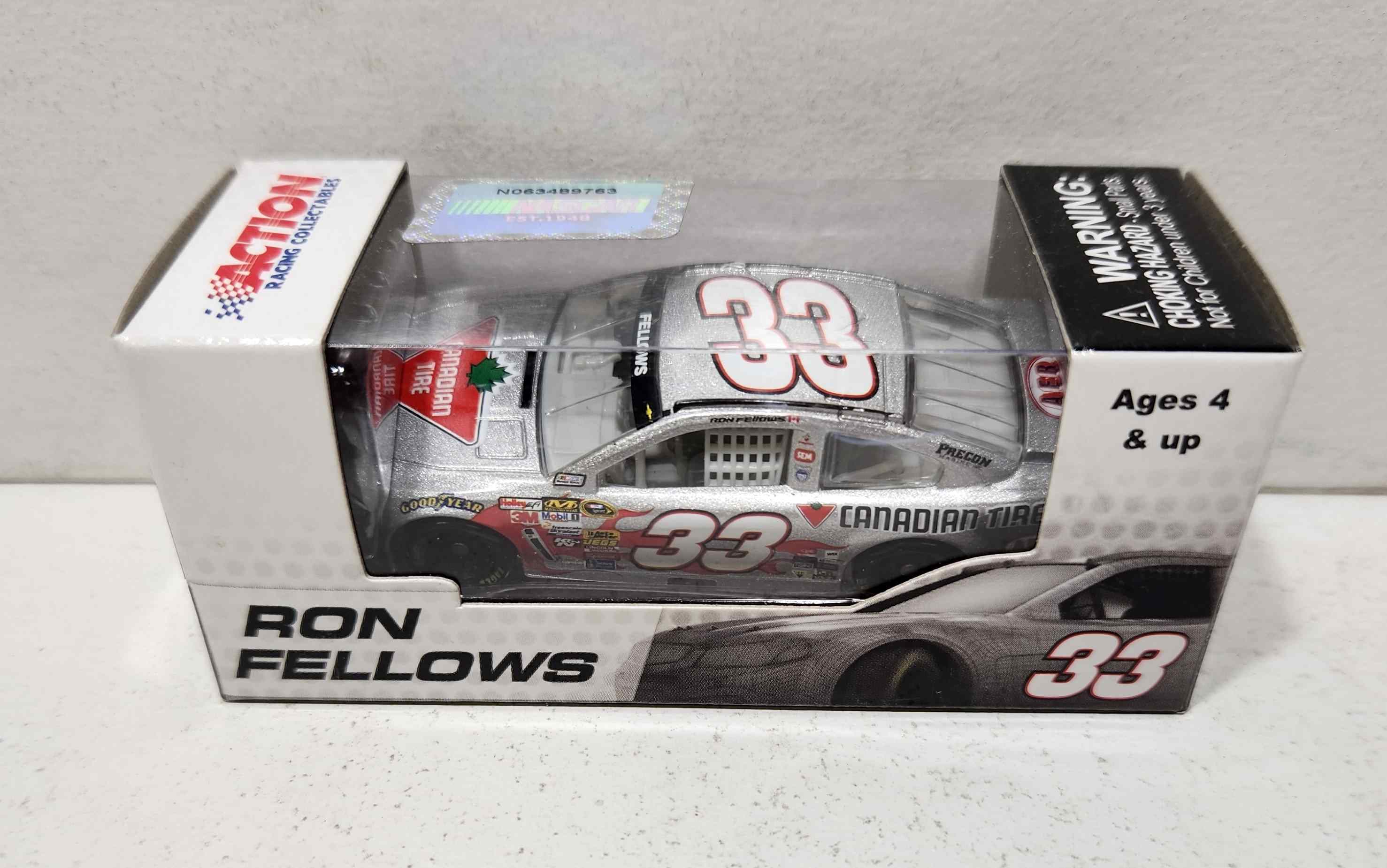 2013 Ron Fellows 1/64th Canadian Tire Pitstop Series Chevrolet SS
