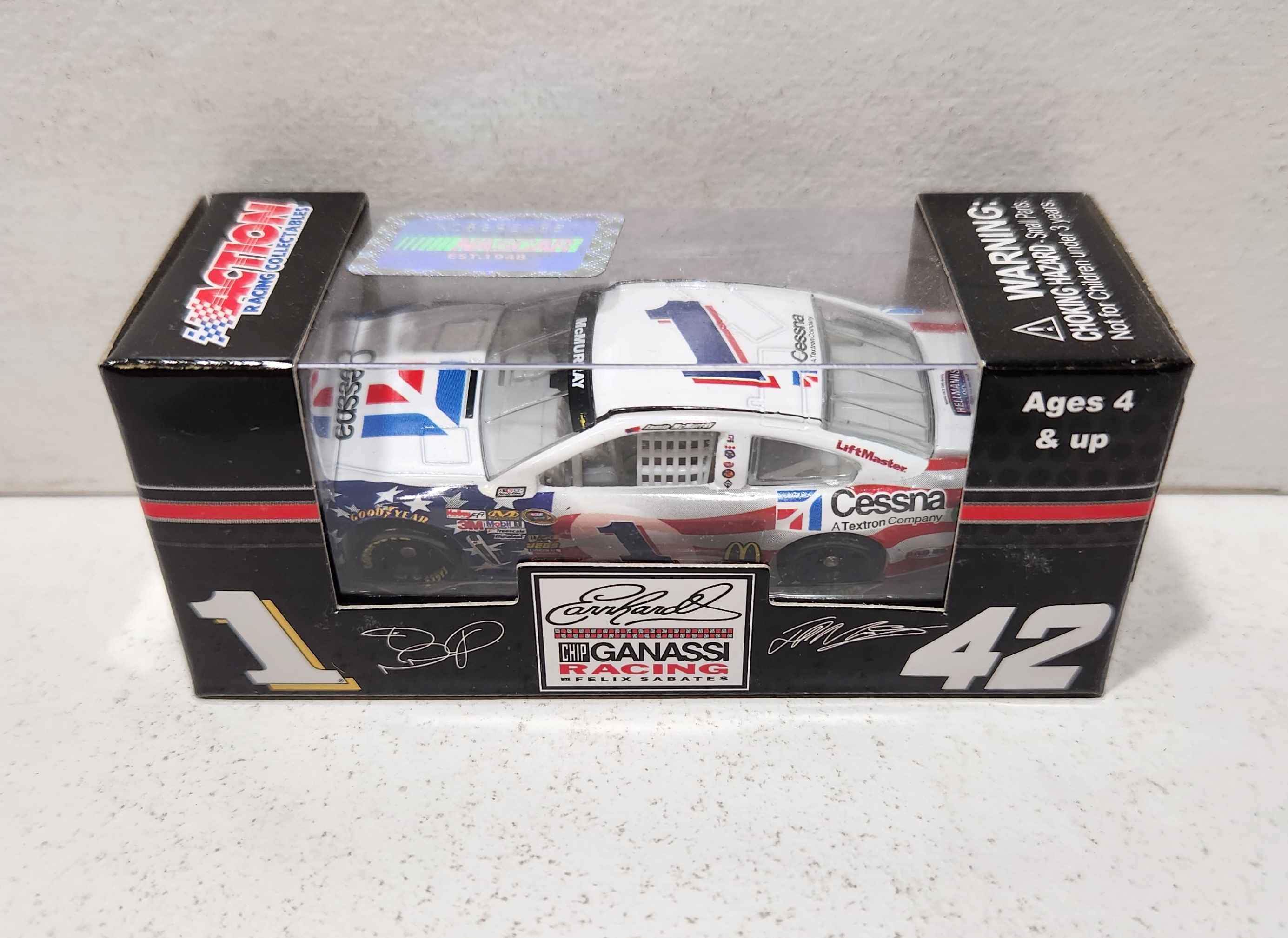 2013 Jamie McMurray 1/64th Cessna "American Salute" Pitstop Series Chevrolet SS