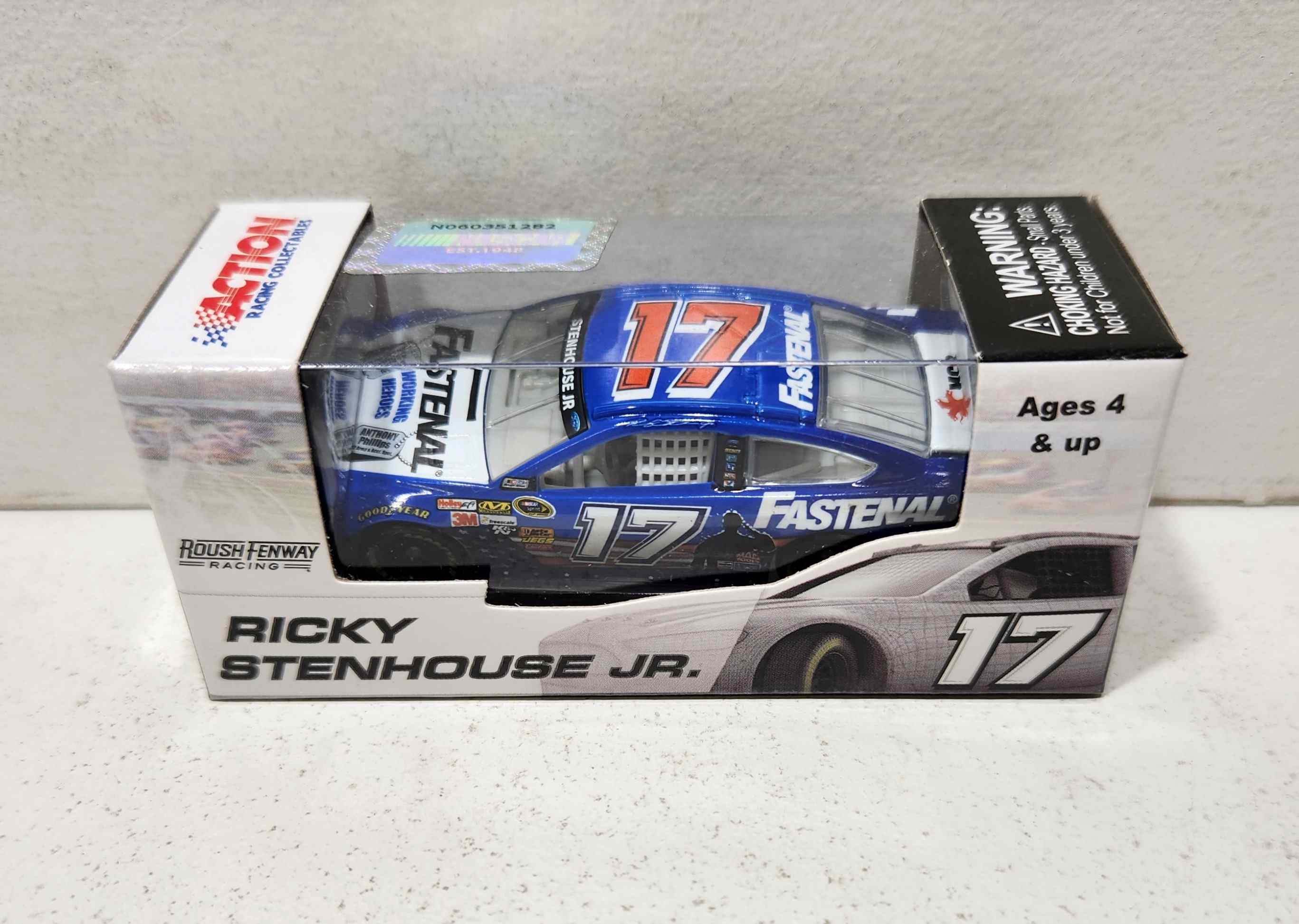 2013 Ricky Stenhouse Jr 1/64th Fastenal "American Salute""Heros" Pitstop Series Fusion