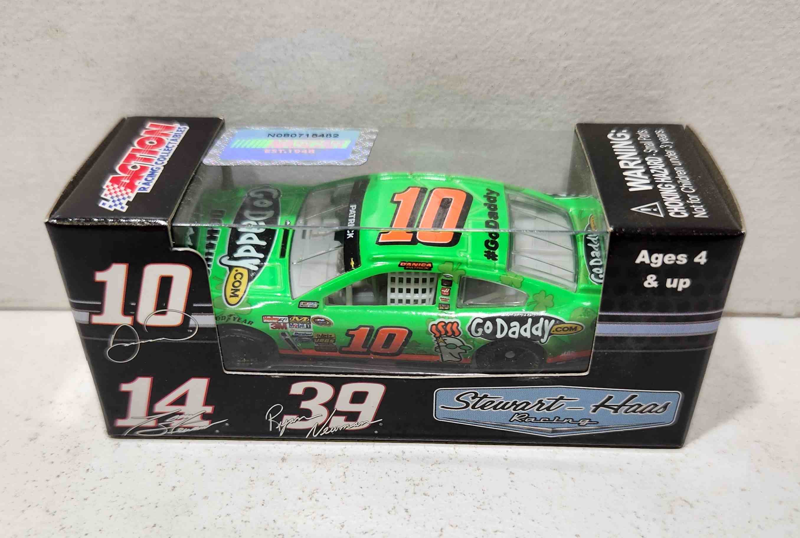 2013 Danica Patrick 1/64th GoDaddy.com "Irish" Pitstop Series Chevrolet SS