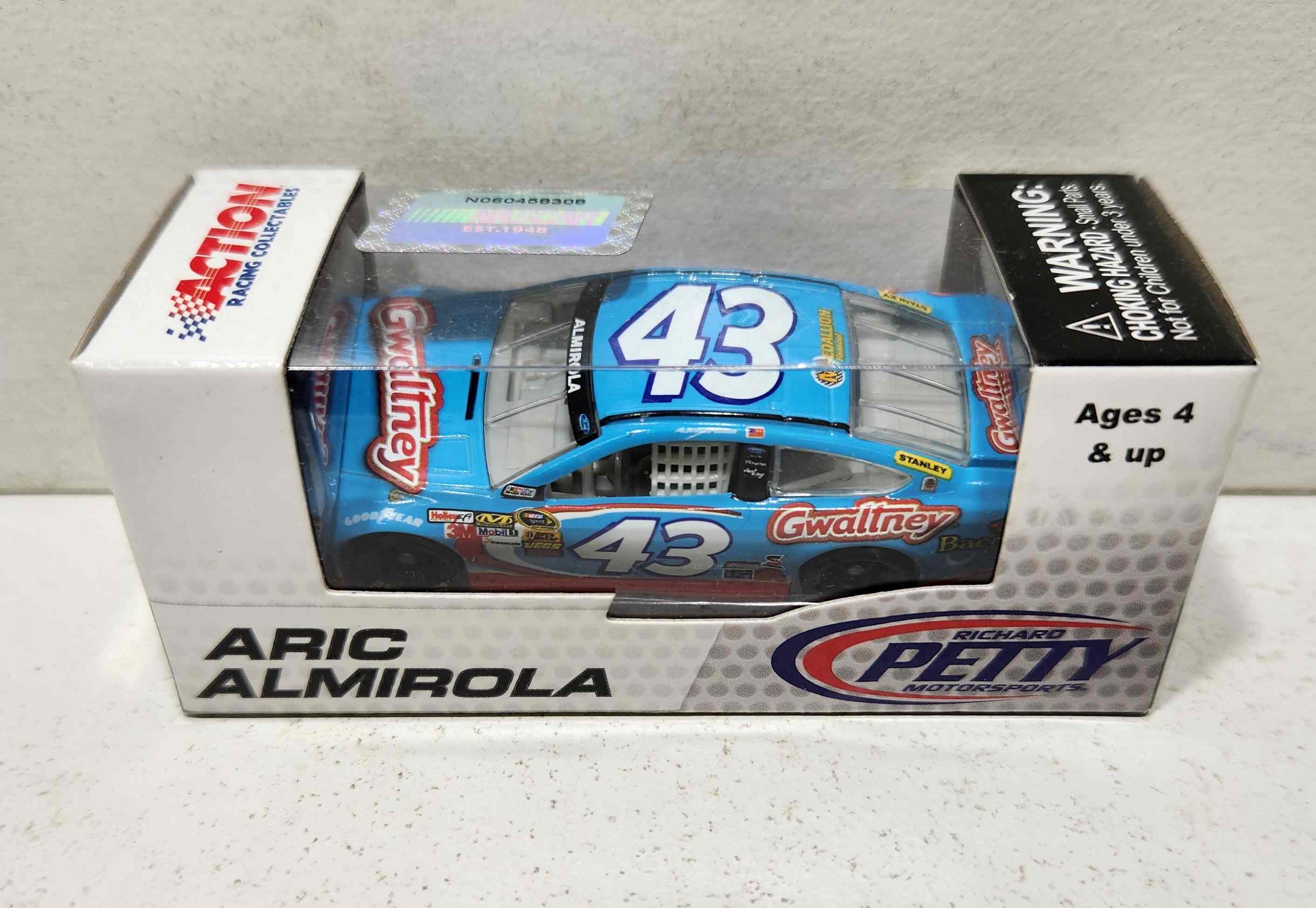 2013 Aric Almirola 1/64th Gwaltney Pistop Series Fusion