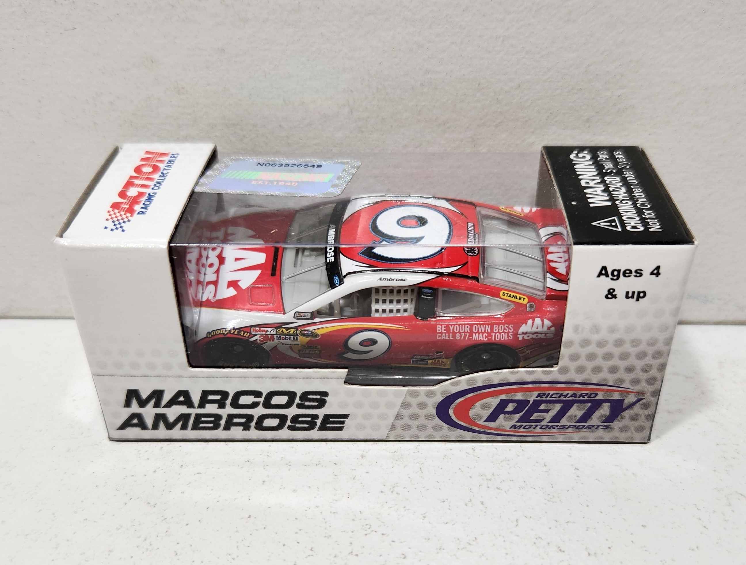 2013 Marcos Ambrose 1/64th Mac Tools Pitstop Series Fusion