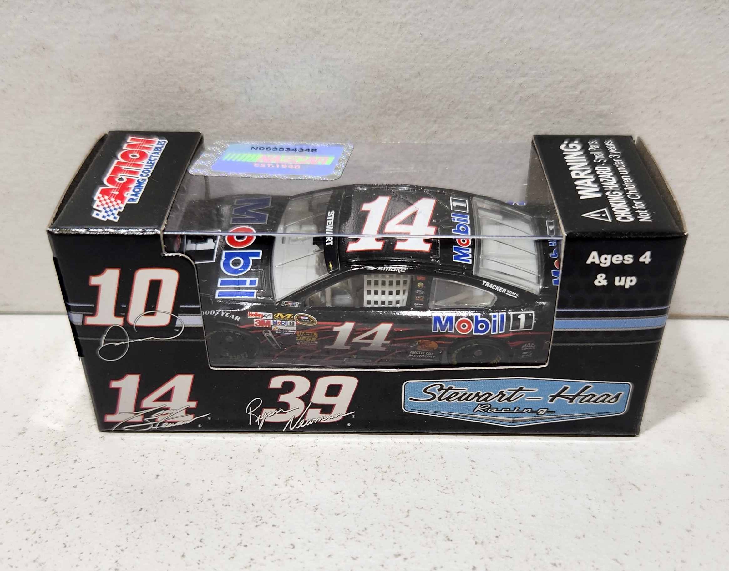 2013 Tony Stewart 1/64th Mobil 1 "Black Offical Status" Pitstop Series Chevrolet SS