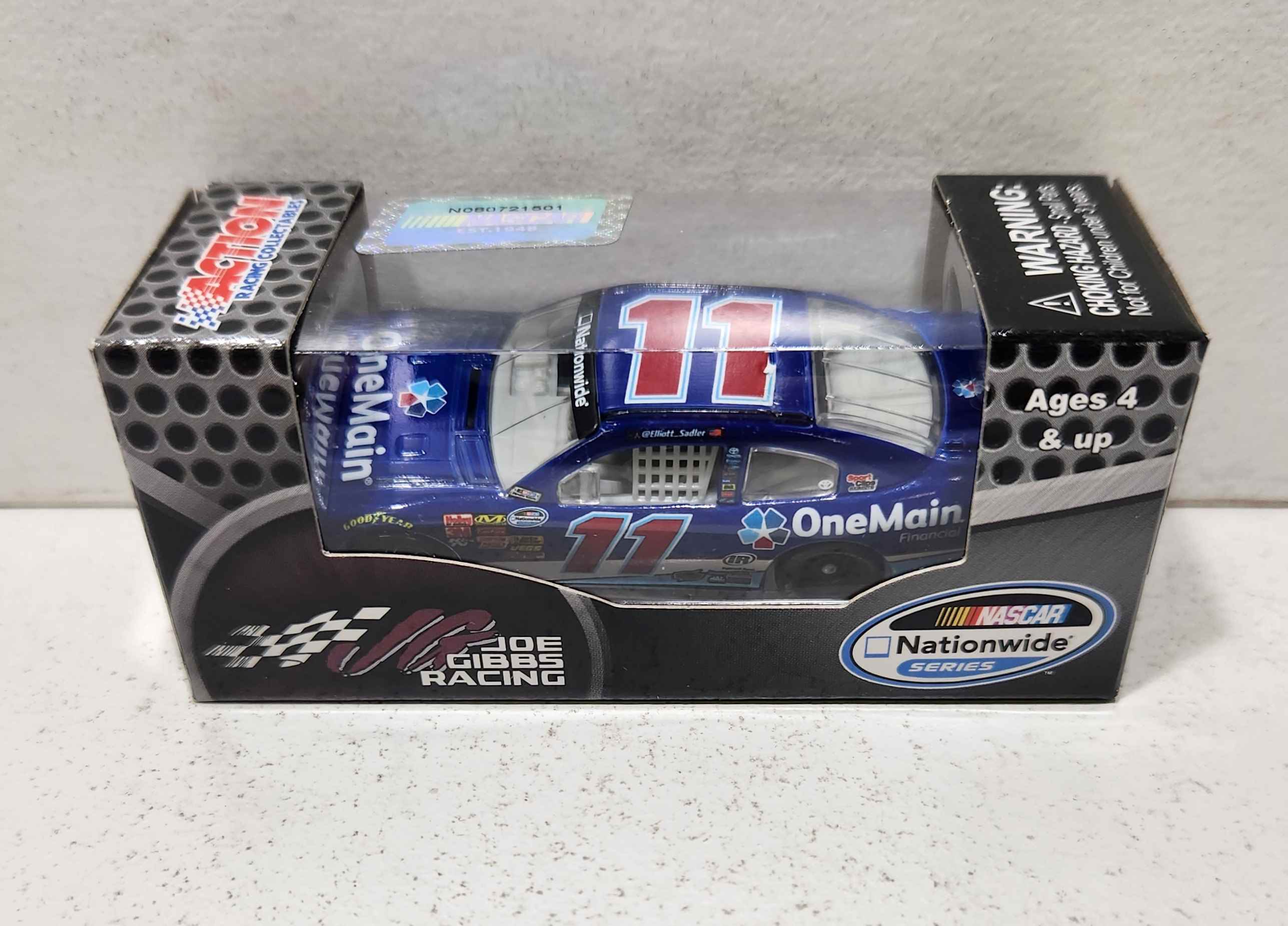 2013 Elliott Sadler 1/64th OneMain Financial "Nationwide Series" Pitstop Series Camry