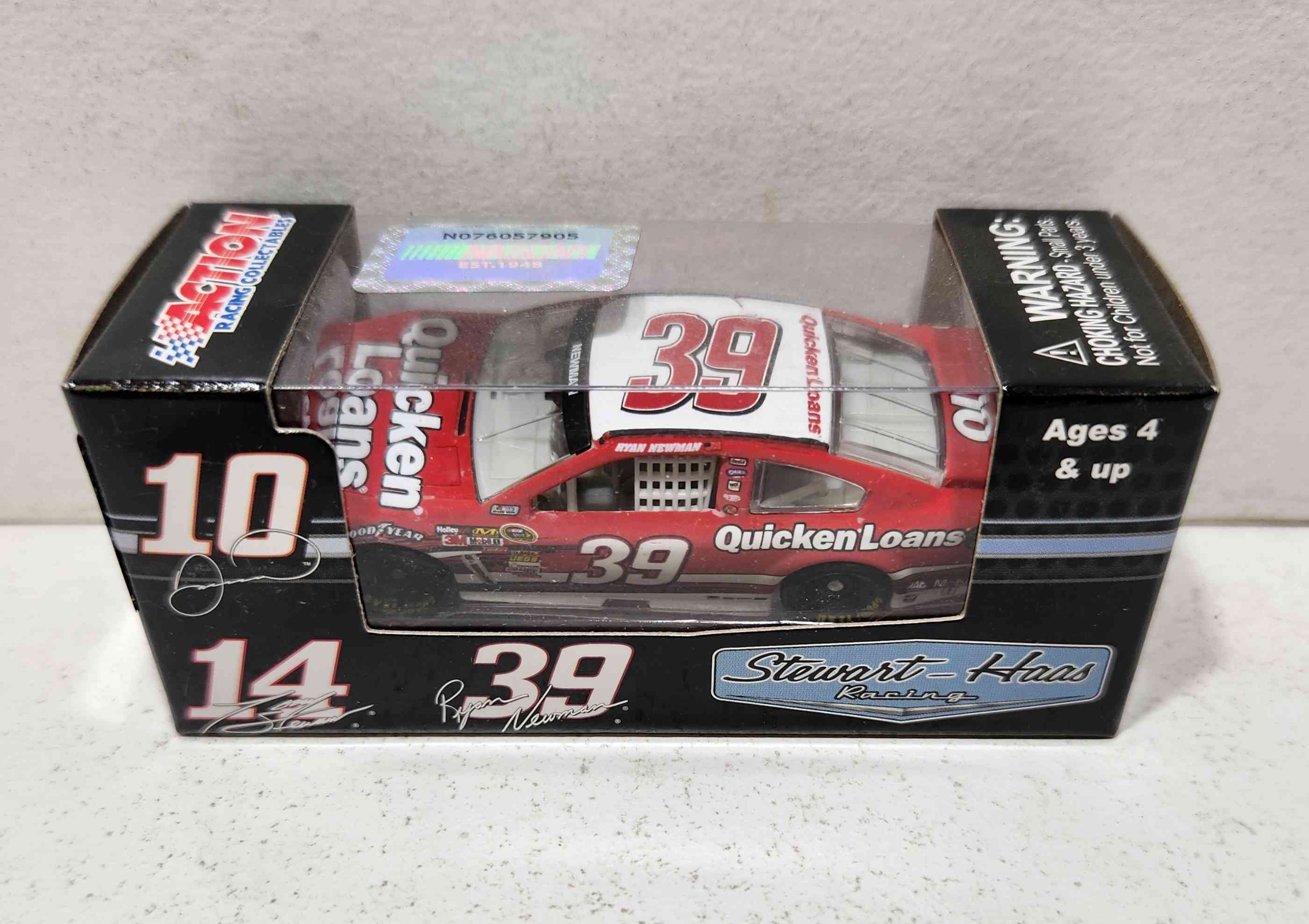 2013 Ryan Newman 1/64th Quicken Loans Pitstop Series Chevrolet SS